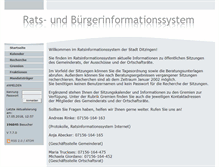 Tablet Screenshot of ditzingen.more-rubin1.de